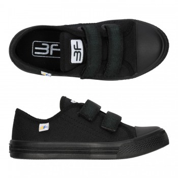 Детские кеды-тапочки 3F Fredom For Feet TRAMPEK 4BS9/3 черные