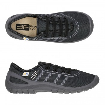 Детские кеды-тапочки 3F Fredom For Feet MALWA 4BT14/7 серые