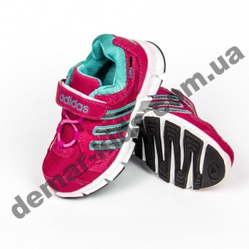 Детские кроссовки Adidas малиново-бирюзовые ClimaCool