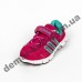 Детские кроссовки Adidas малиново-бирюзовые ClimaCool