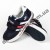 Детские кроссовки Adidas со светодиодными мигалками синие 