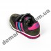Детские кроссовки Adidas микропора серо-розовая
