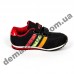 Детские кроссовки Adidas черно-красные