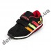 Детские кроссовки Adidas черно-красные