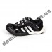 Детские кроссовки Adidas Daroga черно-белые сквозная сетка 