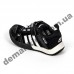 Детские кроссовки Adidas Daroga черно-белые сквозная сетка 