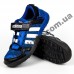 Детские кроссовки Adidas Daroga сине-белые белые сквозная сетка 