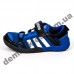 Детские кроссовки Adidas Daroga сине-белые белые сквозная сетка 