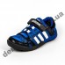 Детские кроссовки Adidas Daroga сине-белые белые сквозная сетка 