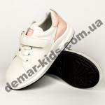 Детские кроссовки Apawwa GC25-1 PINK бело-розовые