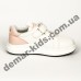 Детские кроссовки Apawwa GC25-1 PINK бело-розовые