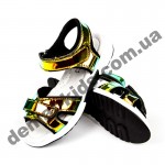 Детские голографические босоножки Apawwa GX187-1 (GX188-1) GOLD золотые