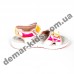 Детские голографические босоножки Apawwa GX187-1 (GX188-1) PINK розово-желтые