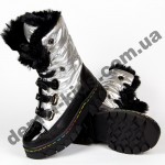 Детские зимние ботинки-трансформеры Apawwa DD51 SILVER 26-31