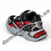 Детские кроссовки Apawwa GC33-1 BLACK черно-красные 32-37
