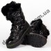 Детские зимние ботинки-трансформеры Apawwa DD51 BLACK 26-31