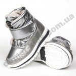 Детские зимние ботинки Clibee A88 silver серебро ( 22-27 )