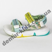 Детские босоножки Clibee Z824 SILVER/GREEN 26-31