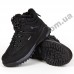 Детские зимние ботинки Clibee черные шнурок ( 32-37 )