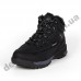 Детские зимние ботинки Clibee черные шнурок ( 32-37 )