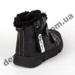 Детские ботинки Clibee h216 black черные ( 27-32 )