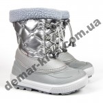 Зимние дутики Demar FURRY 2 Light 1510NE серебро 30-35