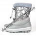 Детские зимние дутики Demar FURRY 2 Light 1510NE серебро 30-35