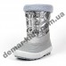 Детские зимние дутики Demar FURRY 2 Light 1510NE серебро 30-35