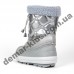 Детские зимние дутики Demar FURRY 2 Light 1510NE серебро 30-35