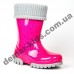 Детские резиновые сапоги Demar TWISTER LUX G ( малина перламутр )