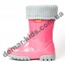 Детские резиновые сапоги Demar TWISTER LUX F ( розовые )
