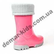 Детские резиновые сапоги Demar TWISTER LUX F ( розовые )