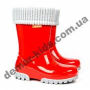 Детские резиновые сапоги Demar TWISTER LUX B ( терракотовый )