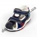Детские босоножки Jong Golf  A881-1/A885-1 сине-белые