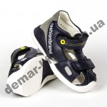 Детские босоножки Jong Golf  A2980-2 сине-желтые