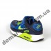 Детские кроссовки NIKE AIR MAX сине-зеленые липучка