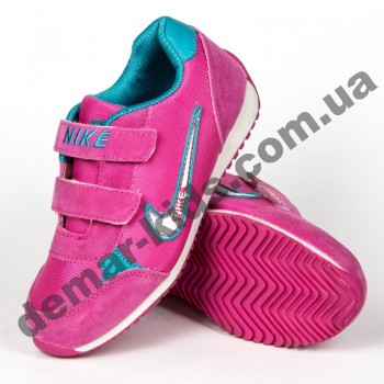 Детские кроссовки Nike малиново-бирюзовые 31-36