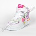 Детские высокие кроссовки хайтопы Nike B53-8 фиолет 27-32