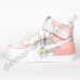Детские высокие кроссовки хайтопы Nike B53-7 пудра 27-32