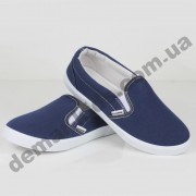 Детские слипоны SLIP ON Wink синие ( подросток )