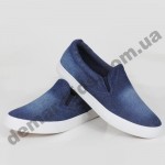 Детские слипоны SLIP ON Wink синие подошва полиуретан ( подросток )