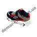 Детские кроссовки Солнце сине-красные маленькие