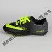 Детские футбольные сороконожки Nike черно-зеленые - 2