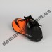 Детские футбольные сороконожки Nike оранжево-черные - 2