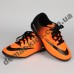 Детские футбольные сороконожки Nike оранжево-черные - 2