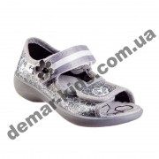 Детские босоножки-тапочки 3F Fredom For Feet Maja 3SA22/10 серебро
