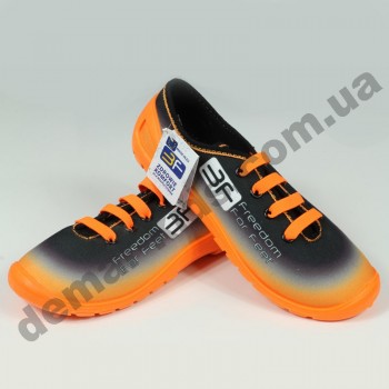 Детские кеды-тапочки 3F Fredom For Feet MIDAS 4RX14/3 оранжево-черные
