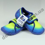 Детские тапочки 3F Fredom For Feet PLUTON 3RX4/2 сине-лимонные