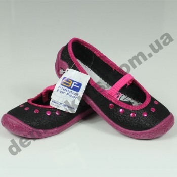 Детские тапочки 3F Fredom For Feet PRIMA 3A1/12 темно розовые