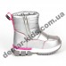 Детские дутики Том М C-T7700-E серебристо-розовые 23-28